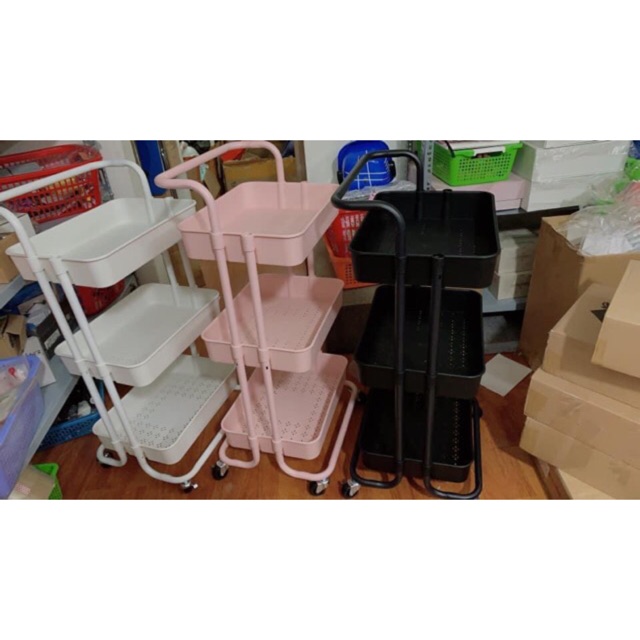 Xe đẩy 3 tầng ikea