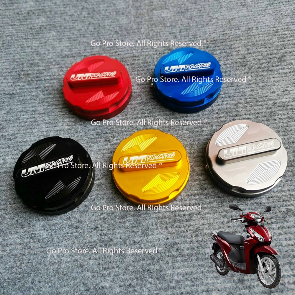 Ốp Nắp Xăng Nhôm CNC XE VISION