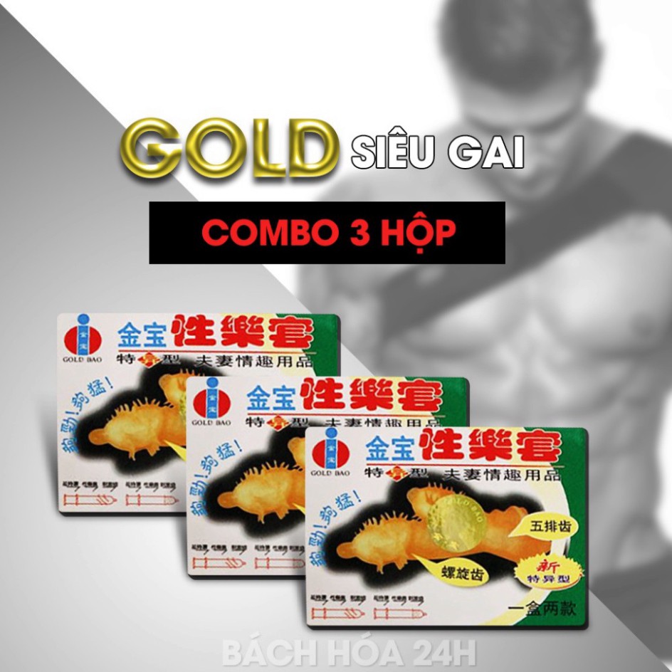 Bao Cao Su Gai Gold Hàng Nhật Bản Cực Chất . Bcs Gai Tua Tủa Đưa Các Nàng Lên Đỉnh Dễ Dàng .