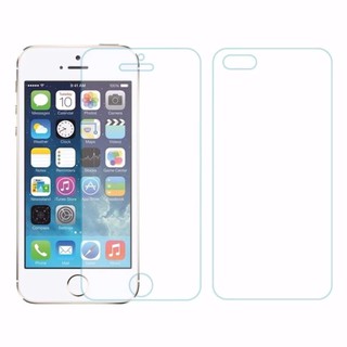 TOP DEAL - Cường lực 2 MẶT cho Iphone 5/5S/SE (Trong suốt)