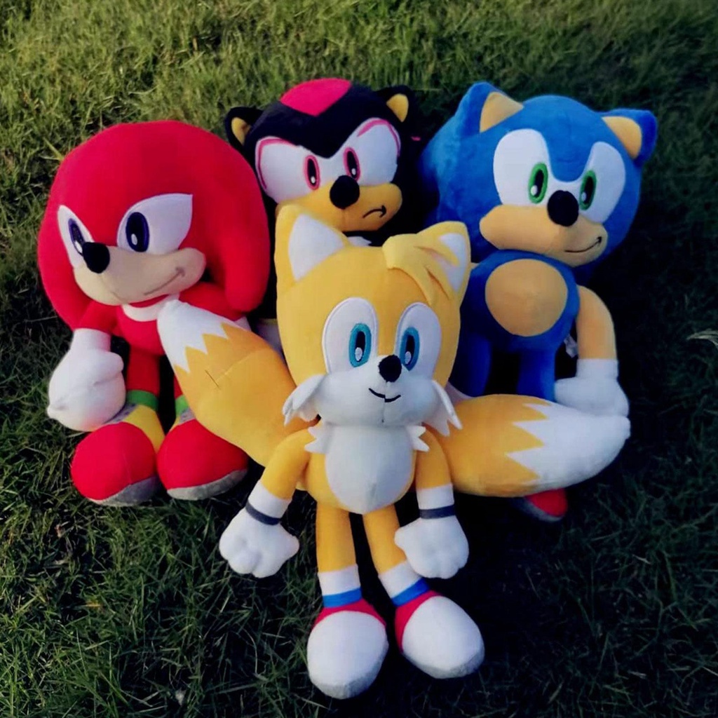 Đồ chơi nhồi bông Mềm Mại Hình Sonic The Hedgehog Shadow Amy Cho Bé I4U0