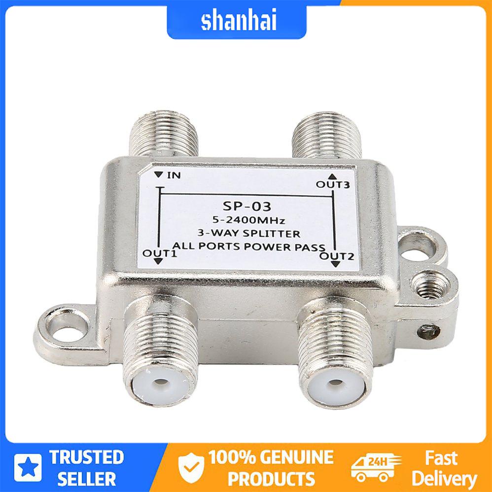Bộ Chia Tín Hiệu Vệ Tinh 3 Cổng Js-Sp03 Tiện Dụng Chất Lượng Cao