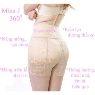 Quần độn mông hông gen bụng Miss J xuất Nhật cao cấp