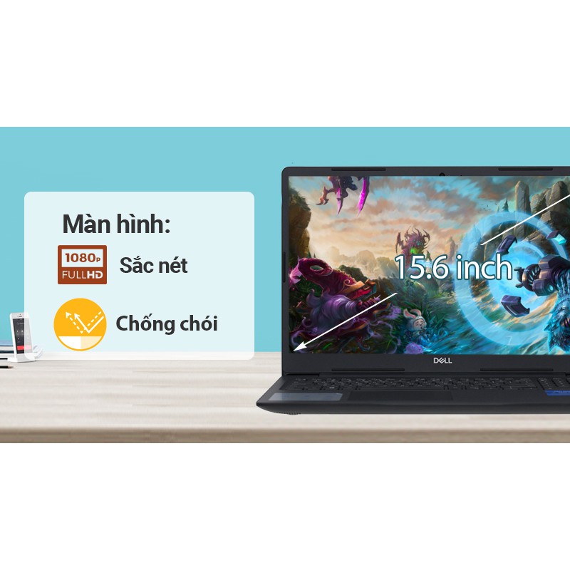 Laptop Dell Inspiron N3580 i5 8265U/4GB/1TB/Win10 (P75F106N80I) | BigBuy360 - bigbuy360.vn