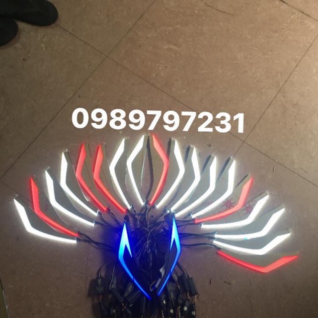 Mí led quét đuổi lắp cho nvx