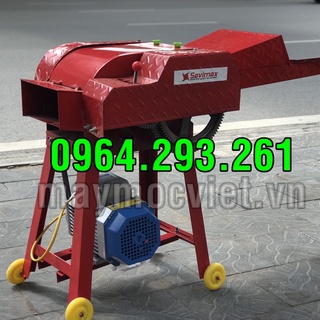 Máy băm rơm làm nấm, máy băm được cỏ voi, thân ngô, rau cỏ, máy băm nghiền đa năng 3kw