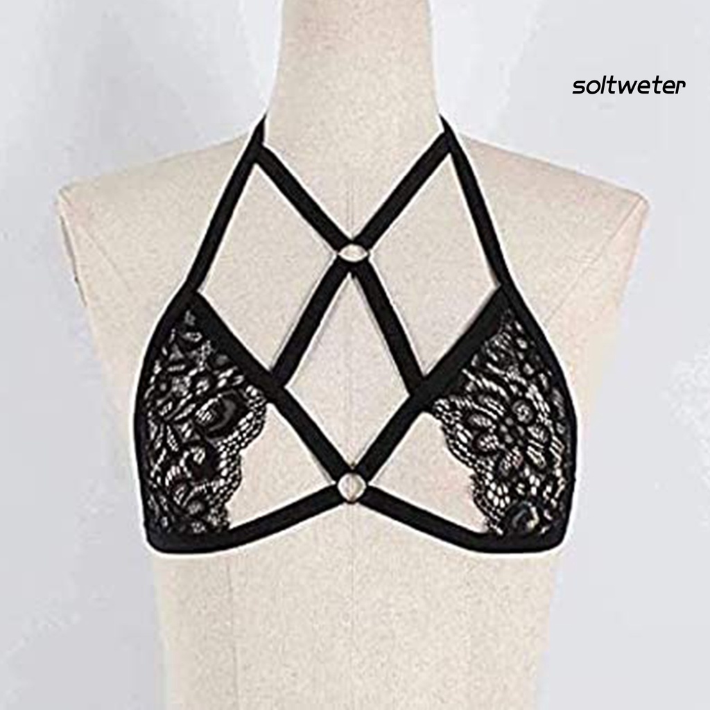 Áo Lót Nâng Ngực Hở Lưng Màu Sắc Trơn Xuyên Thấu Gợi Cảm Cho Nữ