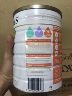 Sữa Bột Blackmore 3 (trên 12 tháng) 900g
