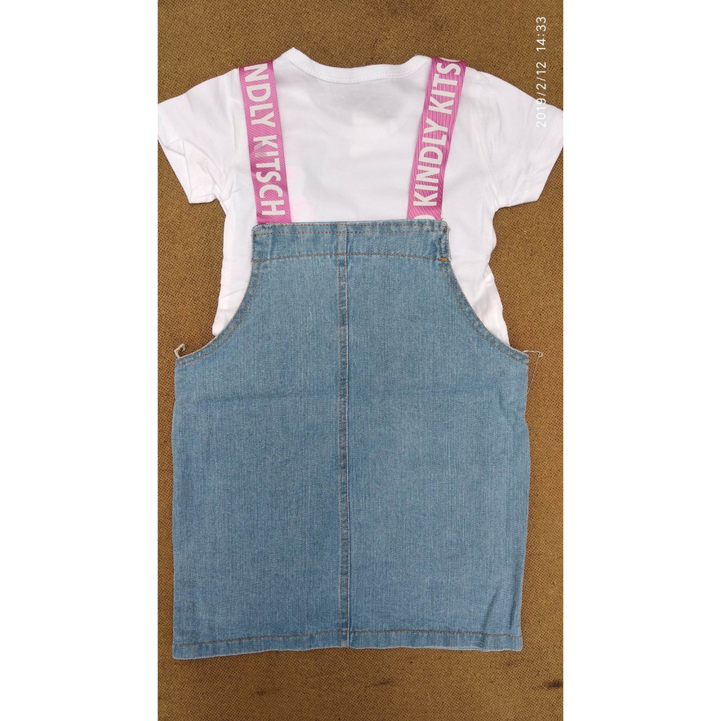 Set yếm bò bé gái