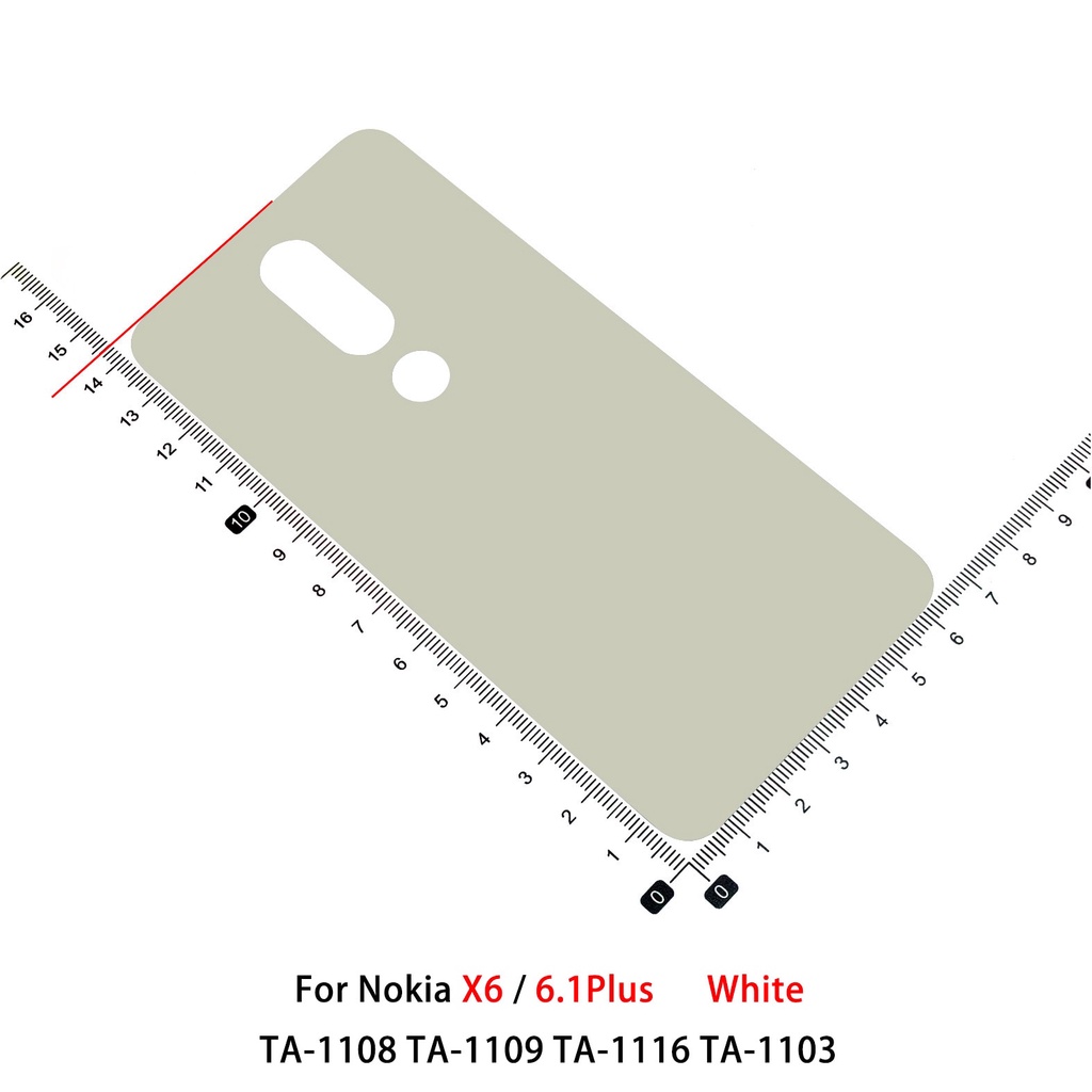 Nắp lưng Nokia X5 5.1 Plus X6 6.1 Plus TA-1102 TA-1105 TA-1108 TA-1109 TA-1112 TA-1120 1199