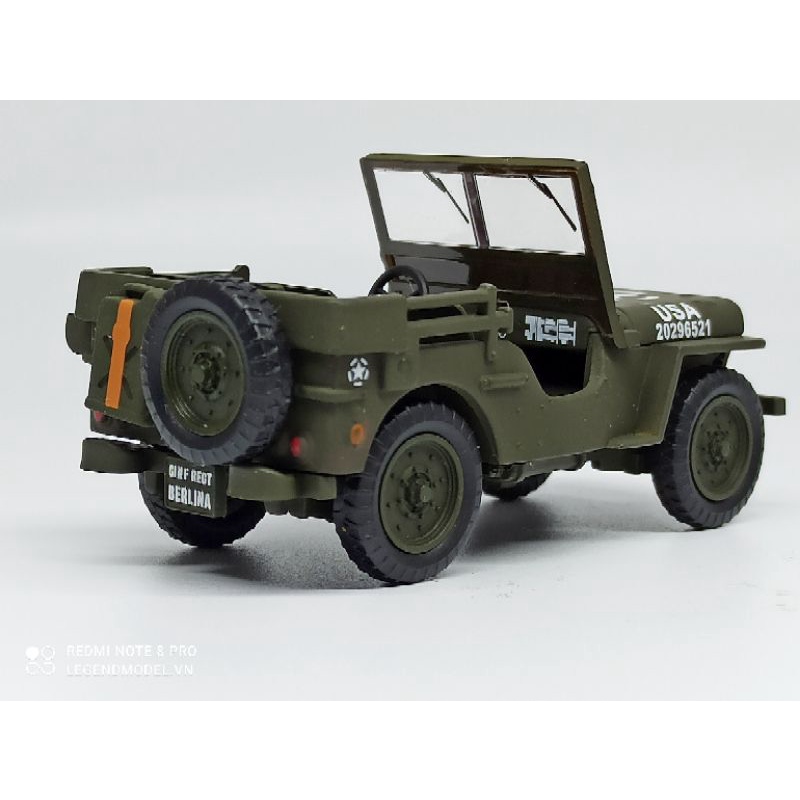Mô hình xe Jeep Willys 1947