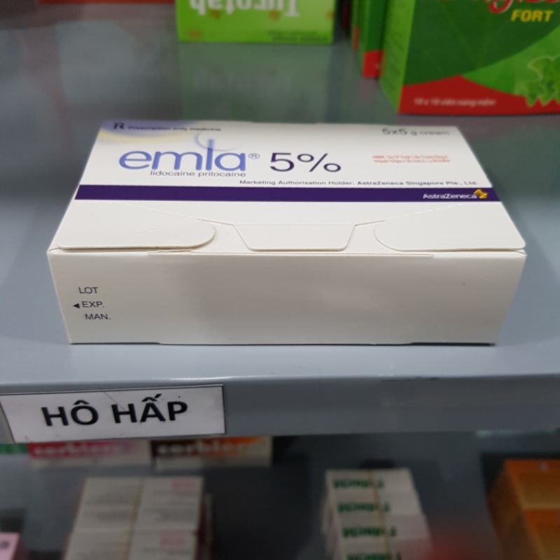 Kem bôi Emla 5%- tube 5g
