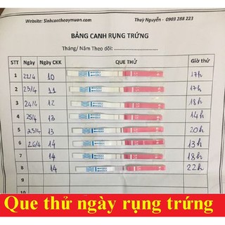 Que thử rụng trứng Testtrip (USA)