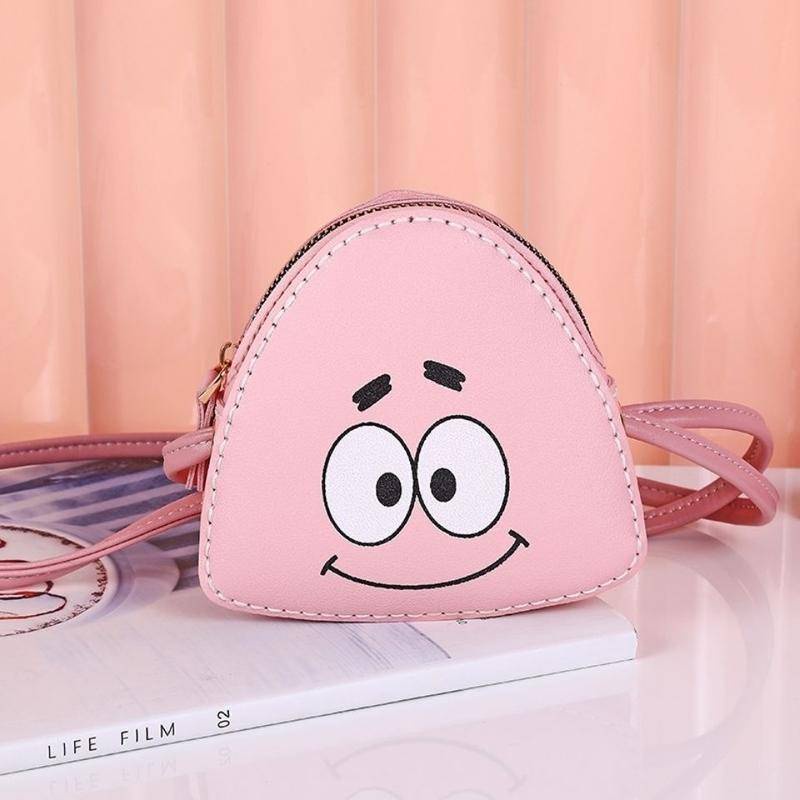 Túi Đeo Chéo Hình Bọt Biển Dễ Thương Cho Nữ
