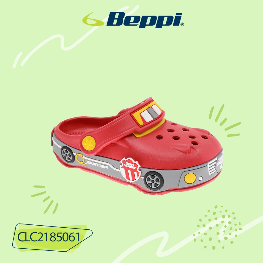 Dép crocs cho bé hình ô tô chính hãng Clogs Beppi CLC2185060 CLC2185061 CLC2185062 - Giày dép cross sục cho bé