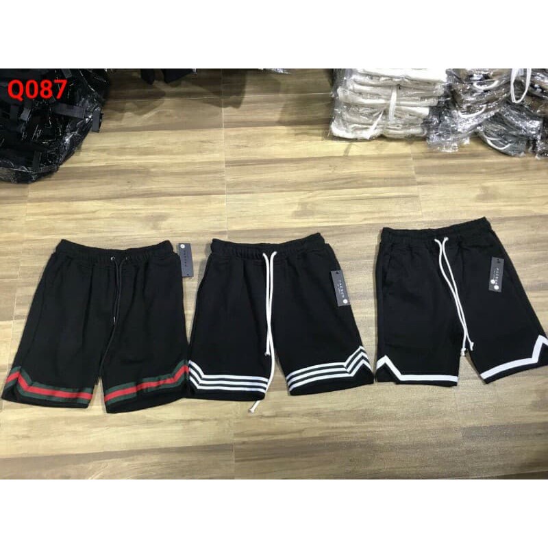 Quần Short Thể Thao Phối Line Unisex | BigBuy360 - bigbuy360.vn