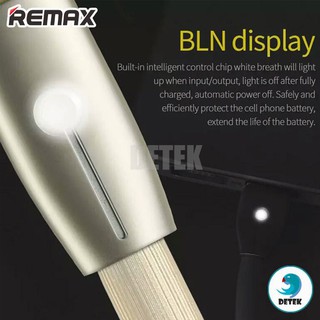 Cáp sạc thông minh Remax Lightning Knight RC-043M cổng Micro USB