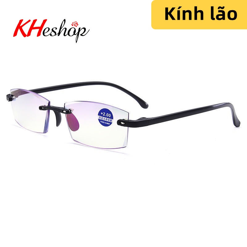 Kính lão đơn giản thanh lịch, có lớp phủ chống ánh sáng xanh, gọng TR siêu nhẹ mã Y1916