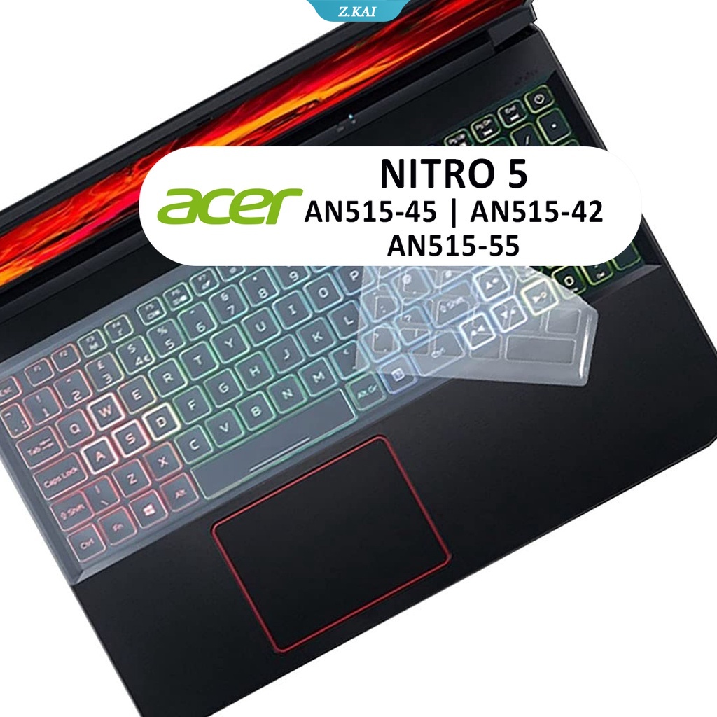 Miếng Dán Bảo Vệ Bàn Phím Bằng Silicon Cho Acer notebook Nitro 5 AN515-45 AN515-55 43 51 51EZ 51BY 791P 15.6 inch