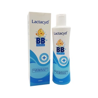 Dung dịch tắm cho trẻ em hỗ trợ điều trị rôm sảy Lactacyd BB (250ml)