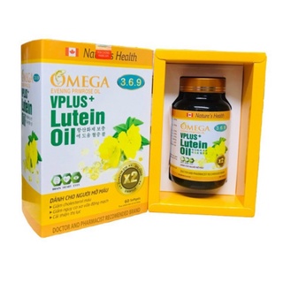 Dầu cá alaska omega 3.6.9 lutein oil bổ não, tăng cường thị lực, giảm nguy cơ mắc bệnh tim mạch