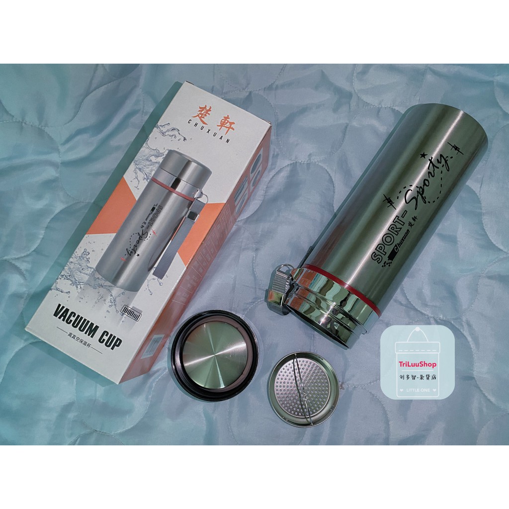 Bình Giữ Nhiệt 1000ML Sport Thương Hiệu Chuxuan Giữ Nhiệt Hơn 8 Giờ
