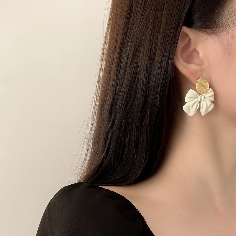 Hàn Quốcbowknotladiesearringsbeautifulearrings