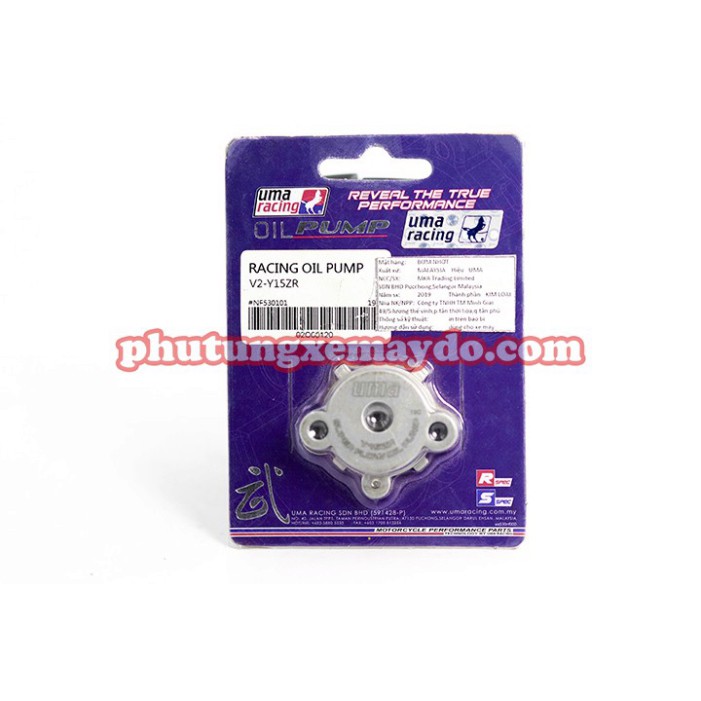 BƠM NHỚT ĐỘ UMA CHO EX 135/EX 150 [BAO ĐỔI TRẢ NẾU HÀNG LỔI]