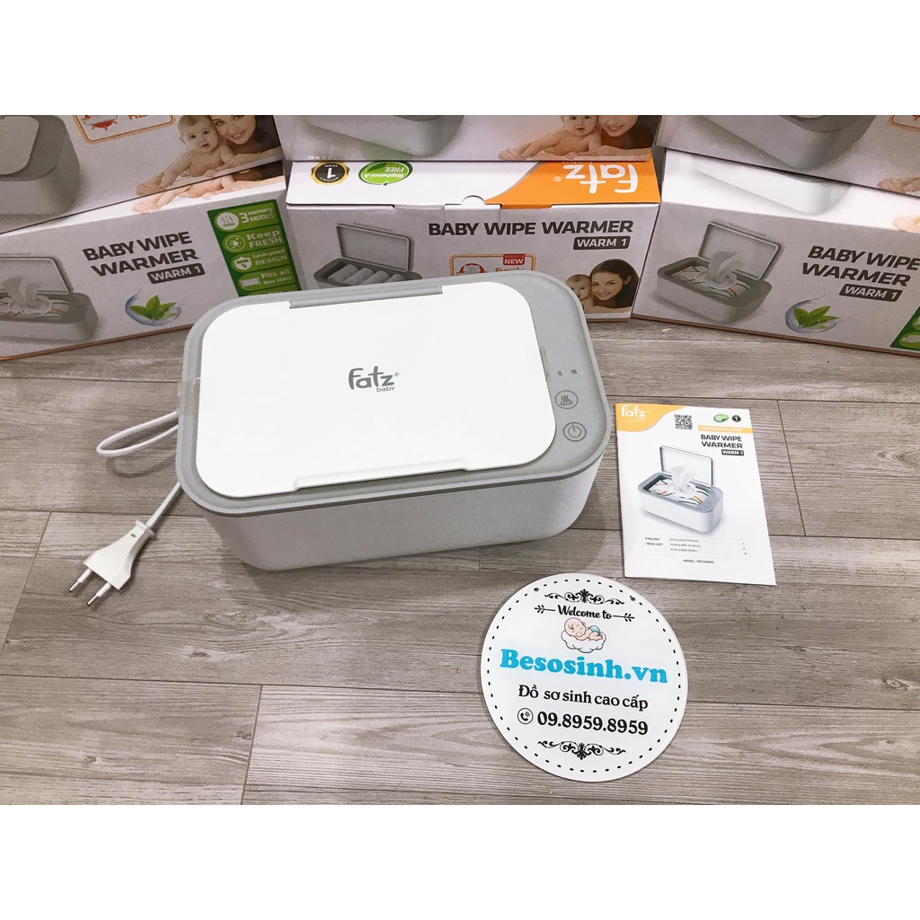 Máy ủ ấm khăn giấy ướt Fatzbaby - Warm 1 - FB7200MX