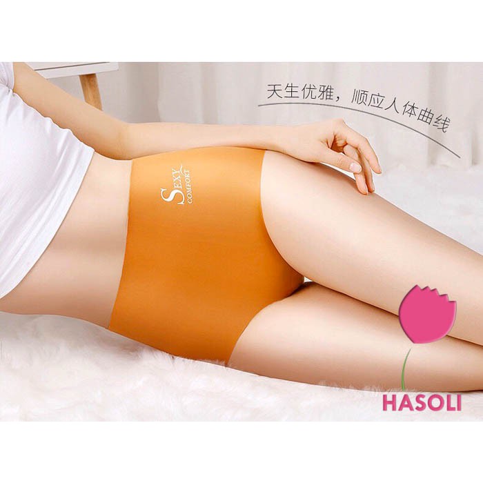 Quần Lót Nữ Su Lụa Ép Cạp Cao Gen Bụng Cao Cấp Không Đường Viền S67