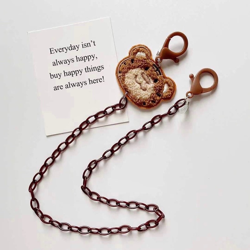 Dây Đeo Khẩu Trang Kính Nâu - DAY1081-2