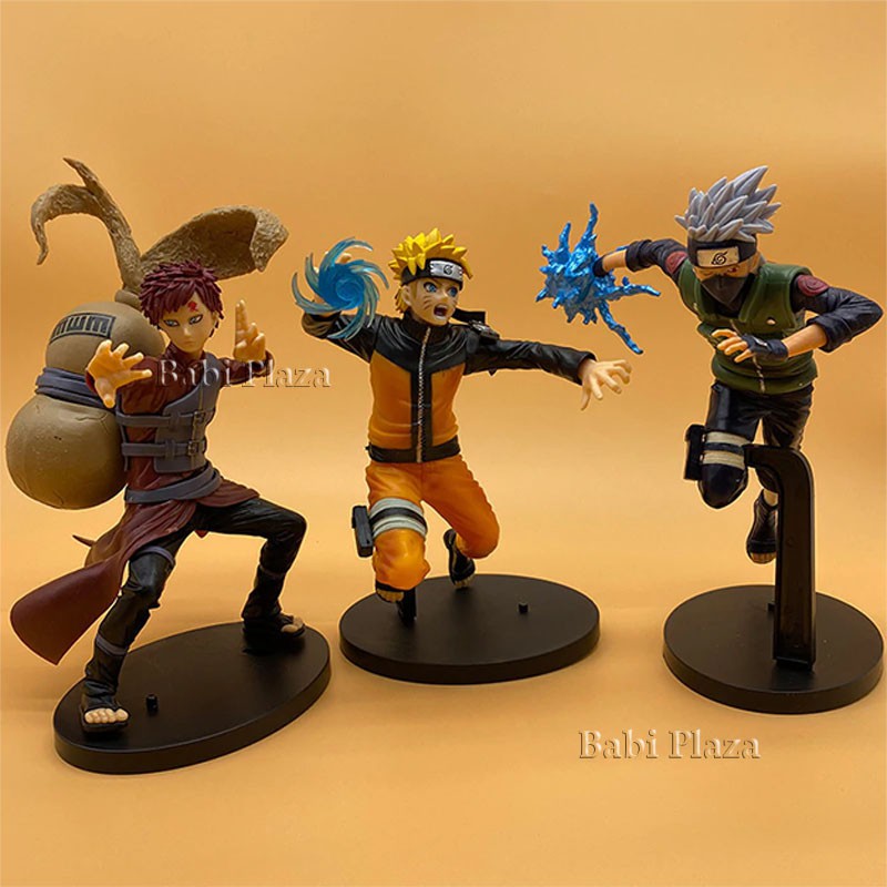 [Mã INCU10SEP giảm 15K đơn 50K] [NẢRUTO] 20cm - Set 3in1 mô hình nhân vật Uzumaki Naruto - Hakate Kakashi - Rasengan.