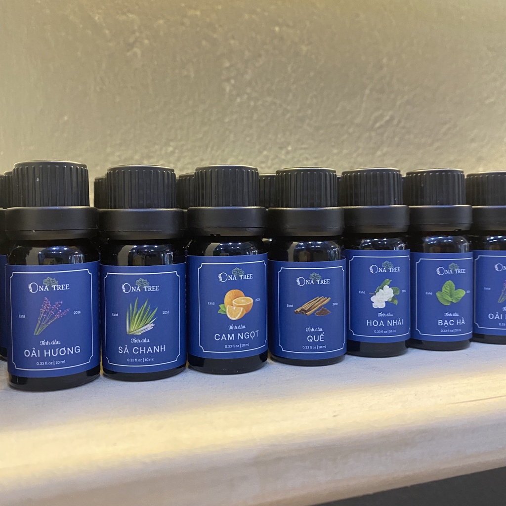 Tinh Dầu Thiên Nhiên Khuếch Tán Thơm Phòng Thư Giãn 10ml