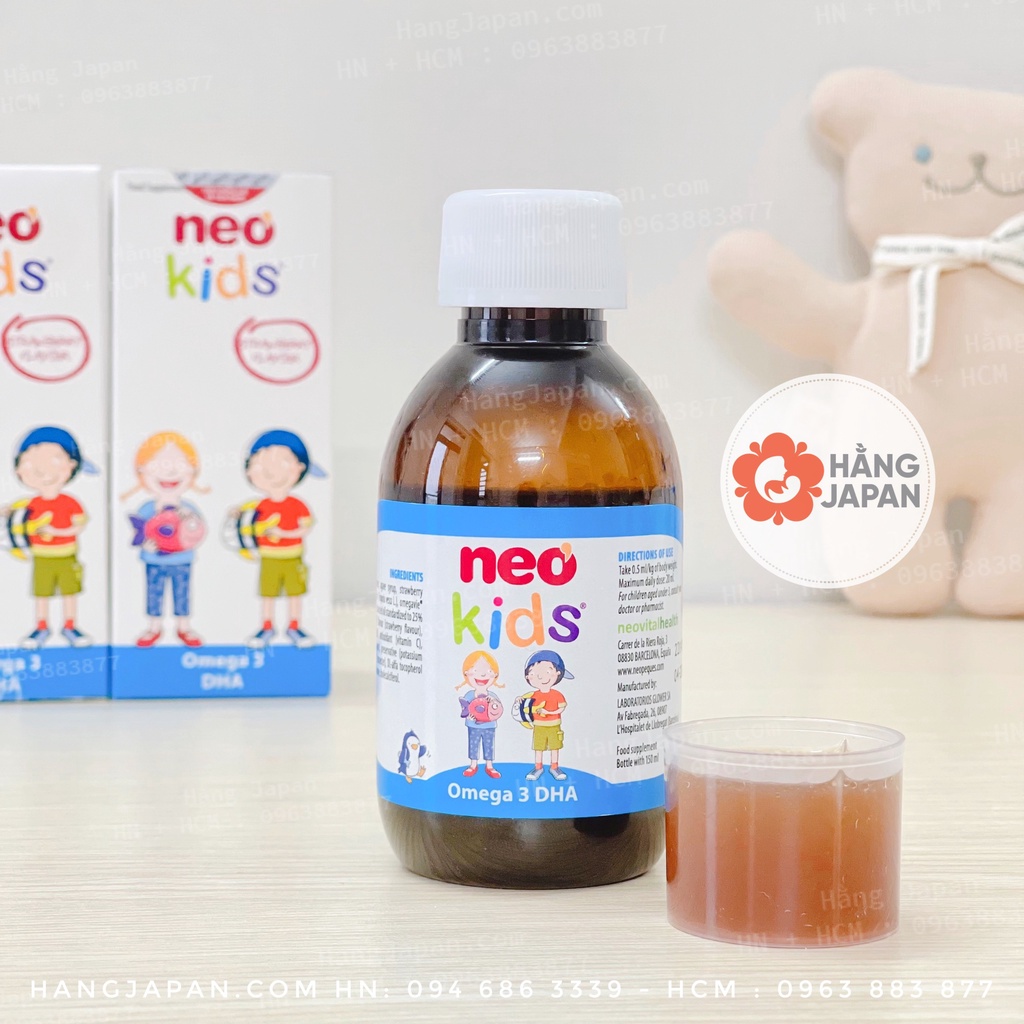 Dầu cá Omega 3 DHA Neo Kids 150ml