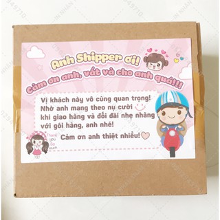 [CÓ SẴN] 1000 tem dán shipper