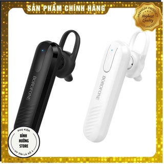 Tai nghe nhét tai bluetooth không dây v4.2 borofone bc20 chất liệu nhựa abs dung lượng pin 70mah