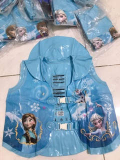 Áo phao bơi in hình Elsa cho bé