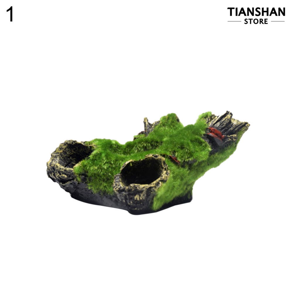 Đá rêu nhân tạo trang trí bể cá