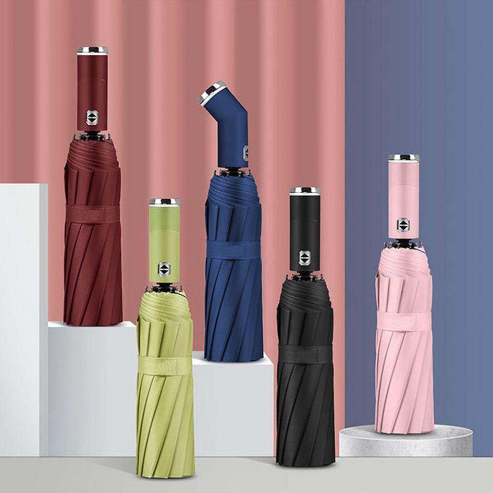 Dù Xoay Chống Mưa Nắng Cỡ Lớn Có Đèn Tiện Dụng