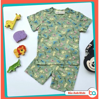 Bộ Cộc Tay Cho Bé 💖FREE SHIP💖 Bộ Minky Mom Cộc Tay Cotton Cho Bé Trai Bé Gái Mềm Mịn Thoáng Mát Co Giãn Tốt