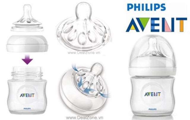 Bình sữa Philip Avent mô phỏng tự nhiên 125ml