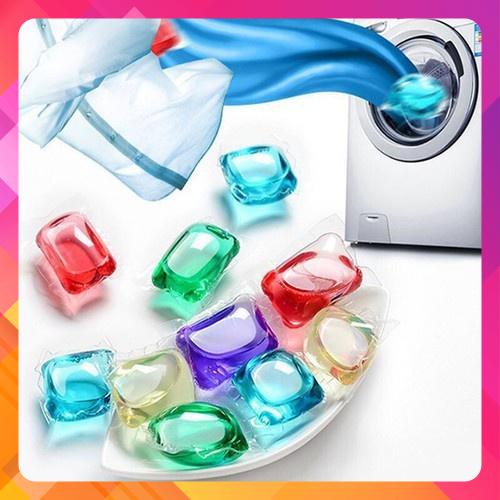 Viên Giặt Xả Quần Áo Thơm Lừng - Thay Thế Cho Cả Bột Giặt, Nước Xả