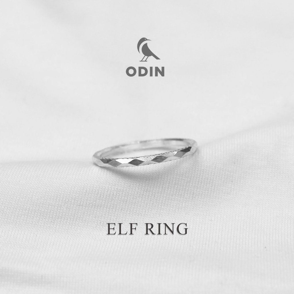 Nhẫn Bạc ELF - Nhẫn Tiên Tộc - Chế tác thủ công từ Bạc S925 - Phong cách Tối giản & Cổ điển - Classic & Elegant