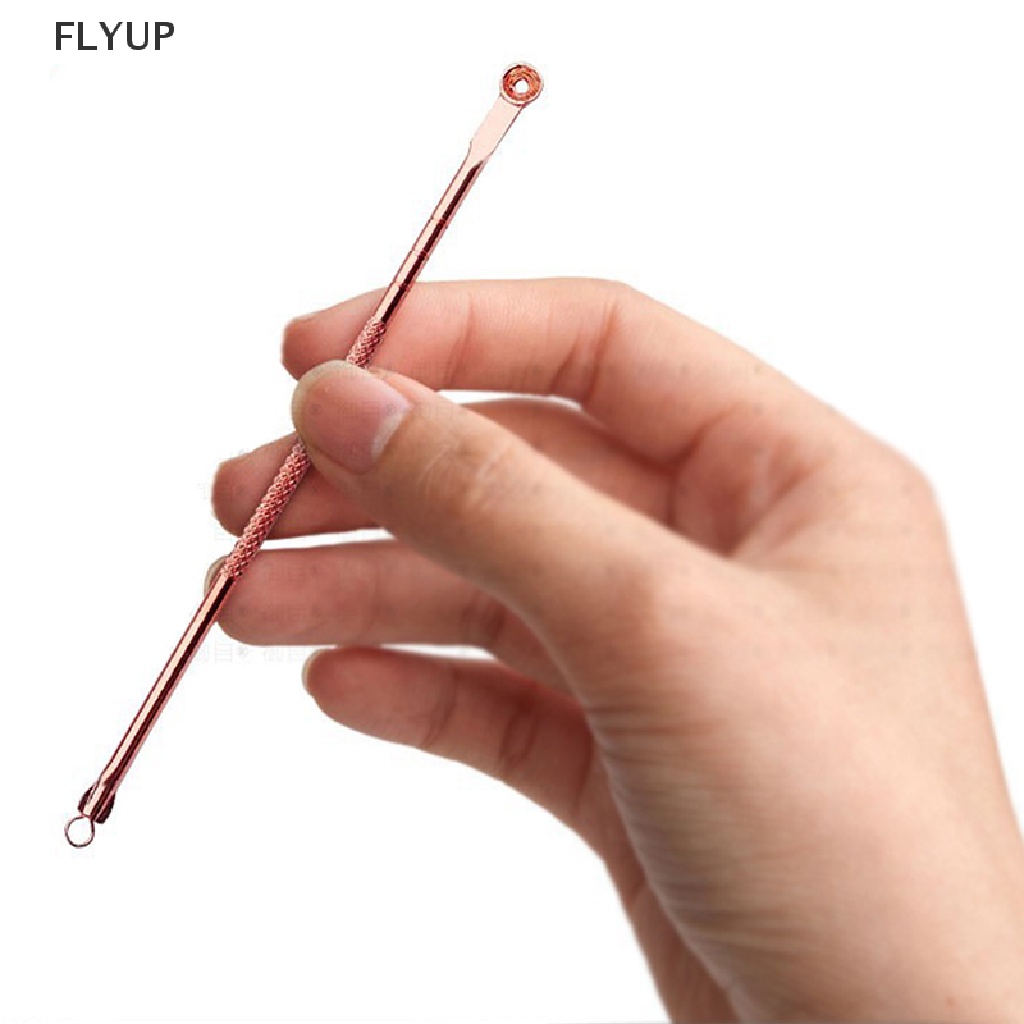 Set 4 Dụng Cụ Nặn Mụn Đầu Đen Bằng Thép Không Gỉ