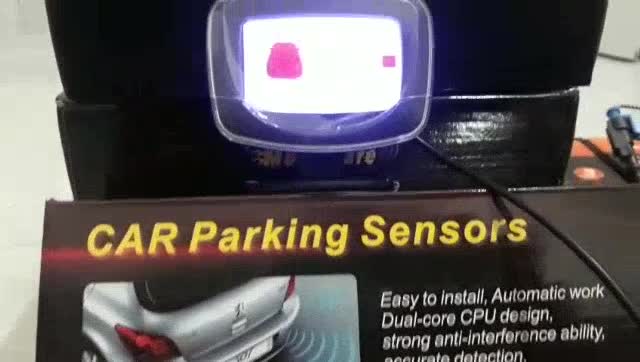 Cảm biến lùi tiến 8 mắt kèm màn hình LCD và mũi khoan | BigBuy360 - bigbuy360.vn