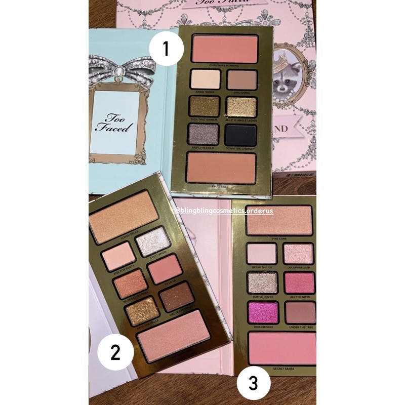 [TÁCH SET] Bảng phấn Toofaced mắt, má | BigBuy360 - bigbuy360.vn