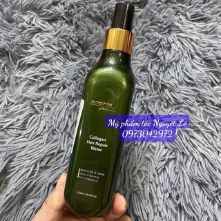 ( CHÍNH HÃNG ) Xịt dưỡng Collagen phục hồi tóc SOPHIA Platinum Hàn Quốc 250ml
