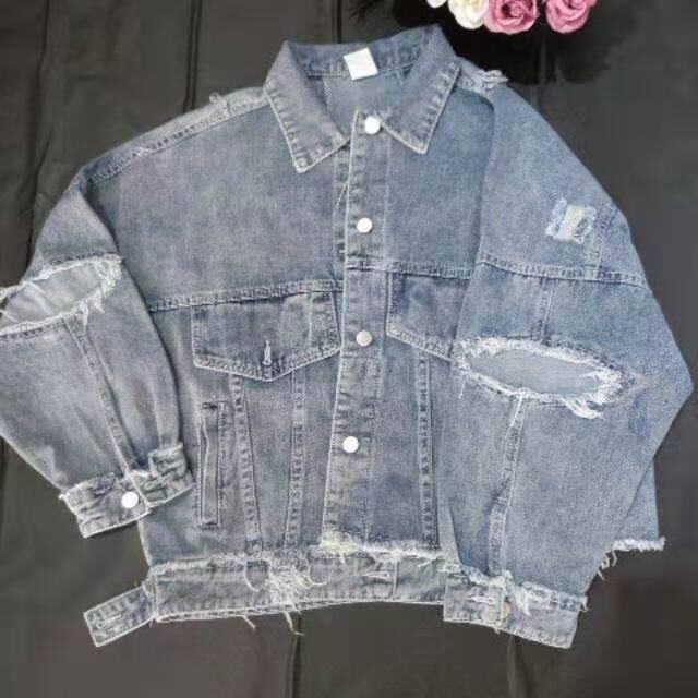 Áo khoác bò cá tính