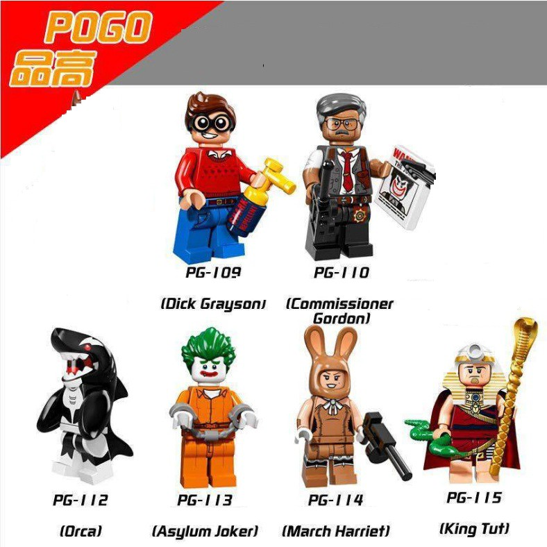 Minifigures Các Nhân Vật Siêu Anh Hùng