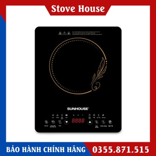Bếp điện từ cảm ứng SUNHOUSE SHD6806 (kèm lẩu) [Hàng chính hãng 100%]